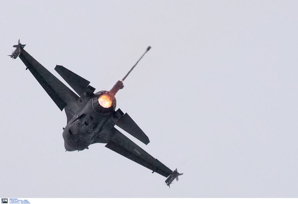 16 παραβιάσεις τη Μεγάλη Πέμπτη από τουρκικά F-16 & 2 εμπλοκές