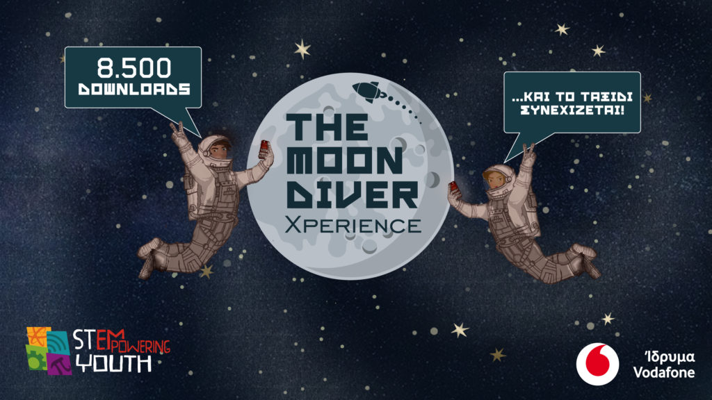 Ταξίδι στο διάστημα για 8.500 χρήστες  με το “The Moondiver Xperience”