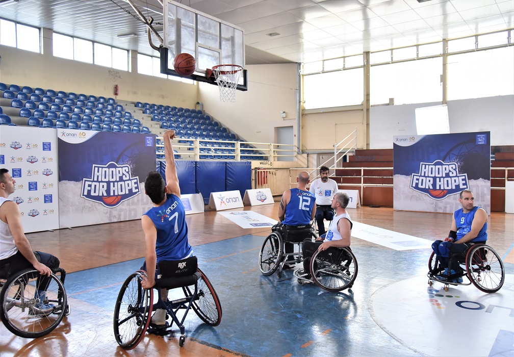 Ηοοps for Hope: ΟΠΑΠ και ΟΣΕΚΑ ενώνουν τις δυνάμεις τους με πέντε «θρύλους» του μπάσκετ