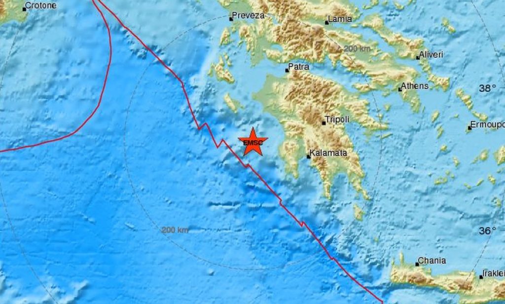 Σεισμός 4,6 Ρίχτερ στην Καλαμάτα