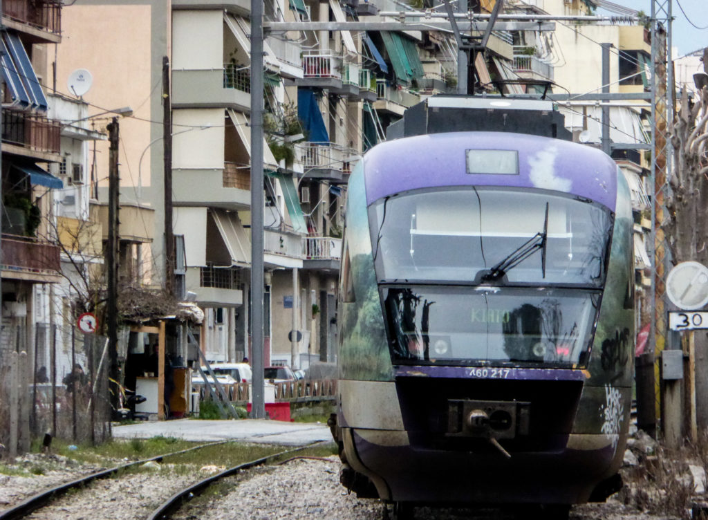 Εκτροχιασμός αμαξοστοιχίας του Προαστιακού στο Ξυλόκαστρο