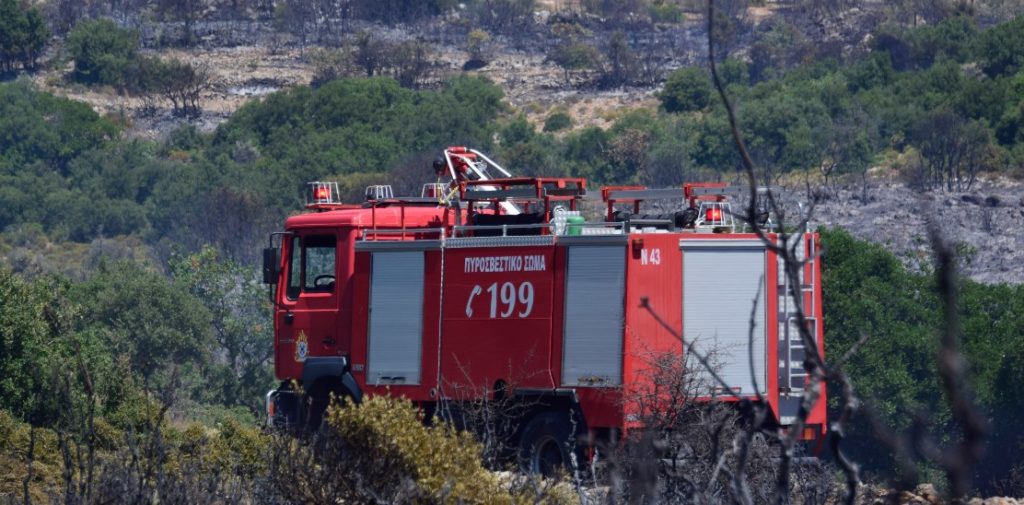 Πυρκαγιά στη Μεσσηνία