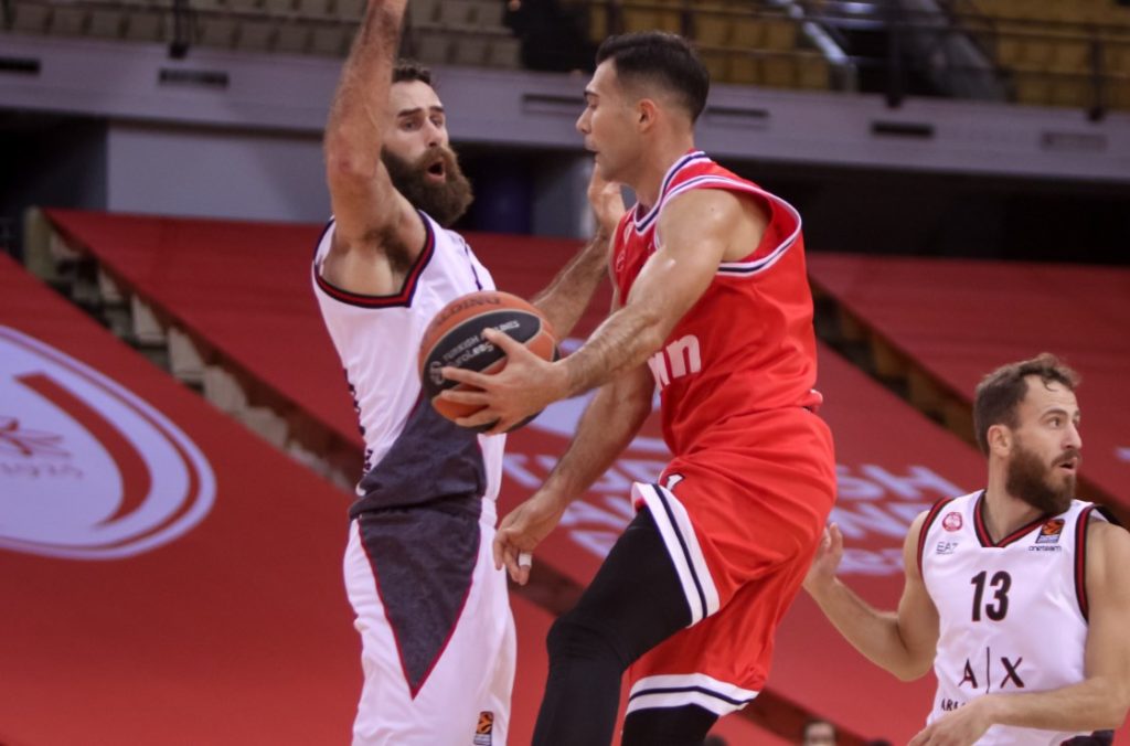 Euroleague: Δεύτερη νίκη για τον Ολυμπιακό, 86-75 την Αρμάνι στο ΣΕΦ