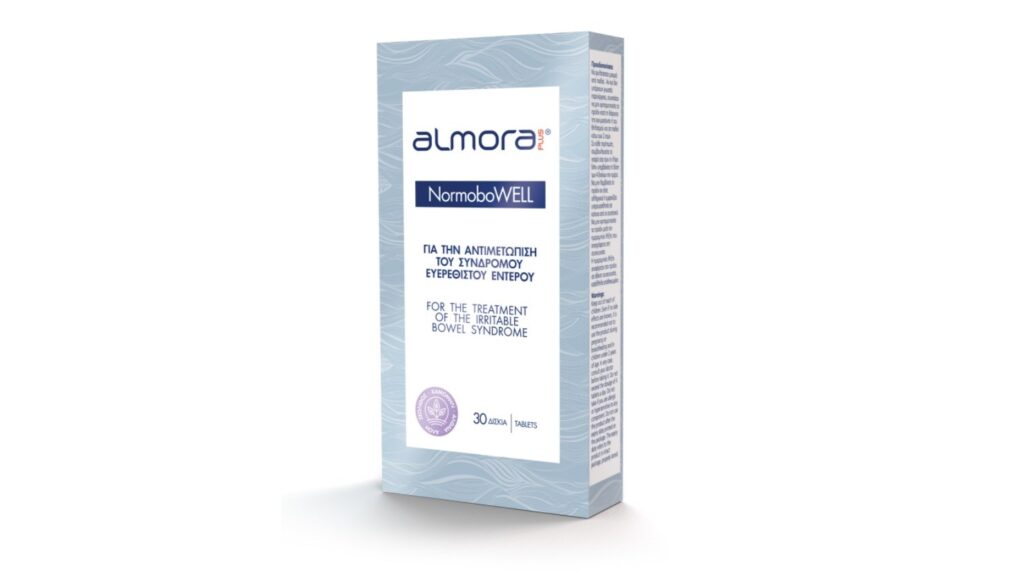 almora NormoboWELL για την αντιμετώπιση των συμπτωμάτων του Συνδρόμου Ευερέθιστου Εντέρου