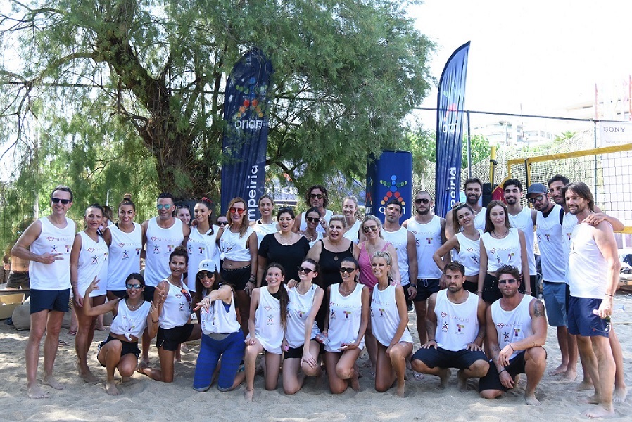 Βeach volley “Sugar & Spike”: Ένας αγώνας για καλό σκοπό με χρώμα και παιχνίδι από τον ΟΠΑΠ