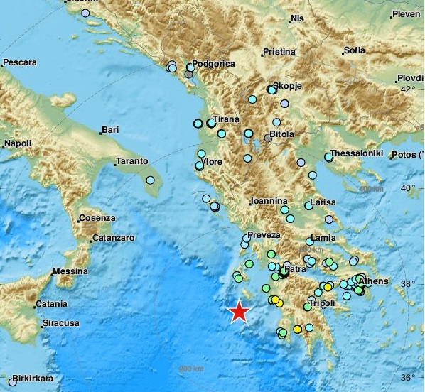 Ισχυρότατος σεισμός 6,4 Ρίχτερ στη Ζάκυνθο: Κίνδυνος για μικρής έκτασης τσουνάμι – Έγινε αισθητός σε… 8 χώρες!