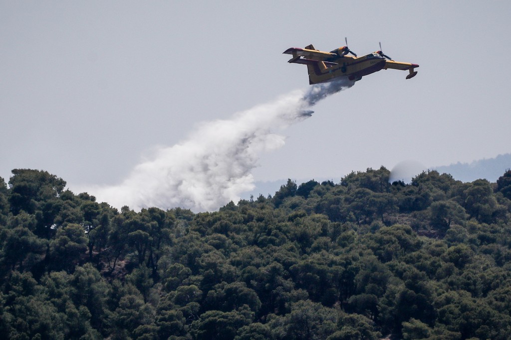 Μεγάλη φωτιά στη Φθιώτιδα – Εκκενώθηκαν σπίτια, έκλεισε η Εθνική Οδός