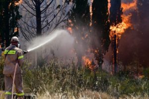 Φωτιά τώρα στο Μελενικίτσι Σερρών