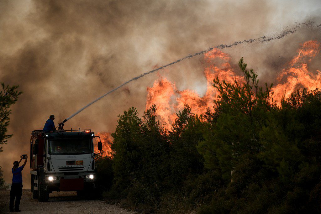 Οριοθετήθηκε η πυρκαγιά στο Αργάσι Ζακύνθου