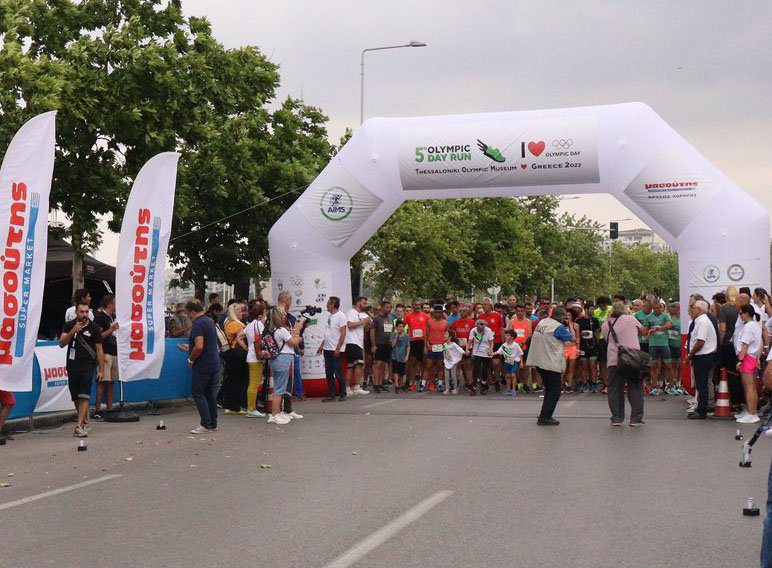 Η Θεσσαλονίκη και το 5ο «Olympic Day Run» Greece δίνουν την σκυτάλη στην Αρχαία Ολυμπία