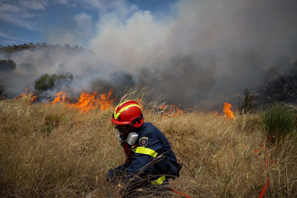 Κλιμάκιο του ΣΥΡΙΖΑ στις πληγείσες από την πυρκαγιά περιοχές