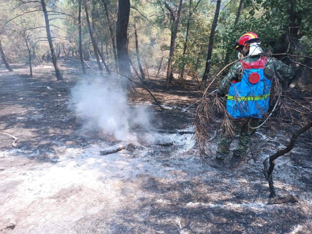 Μαίνεται για έβδομη μέρα η καταστροφική πυρκαγιά στη Δαδιά – Στάχτη πάνω από 34.000 στρέμματα