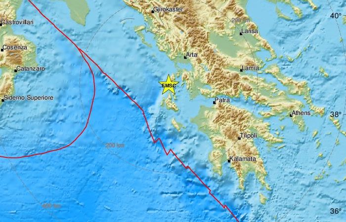 Σεισμός 4,3 Ρίχτερ ταρακούνησε τη Λευκάδα