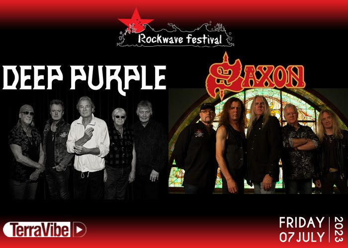 Deep Purple και Saxon στο Rockwave Festival