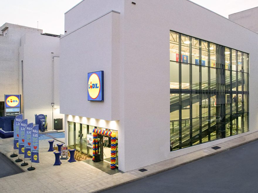 Νέο διώροφο κατάστημα Lidl στον Νέο Κόσμο 