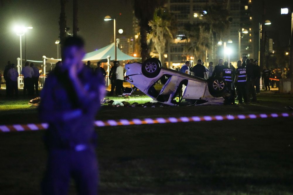 Ισραήλ: Βίντεο σοκ από την επίθεση με ΙΧ στο Τελ Αβίβ – Ένας νεκρός και 5 τραυματίες