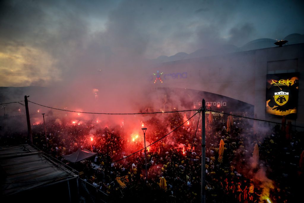 Σούπερ Λίγκα1: Πανάξια πρωταθλήτρια η ΑΕΚ, νίκησε 4-0 τον Βόλο