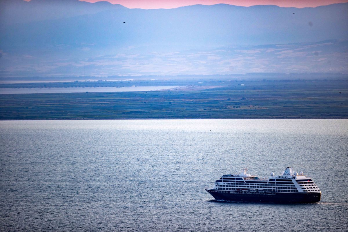 English Channel: Woman dies after falling from cruise ship
 –