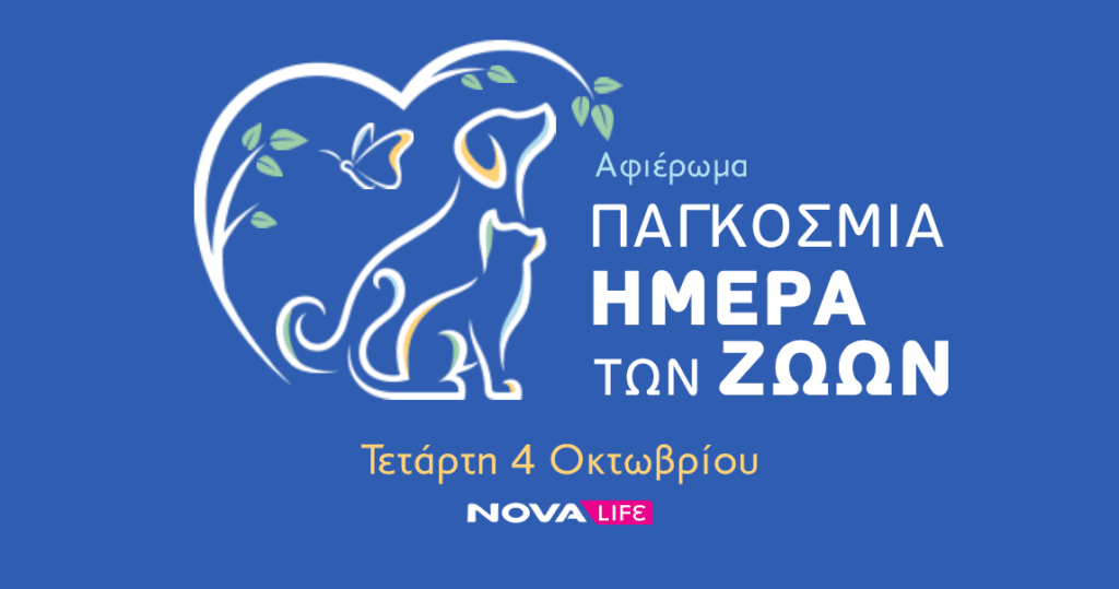 Ολοήμερο αφιέρωμα για τη «World Animal Day» στο Novalifε! 