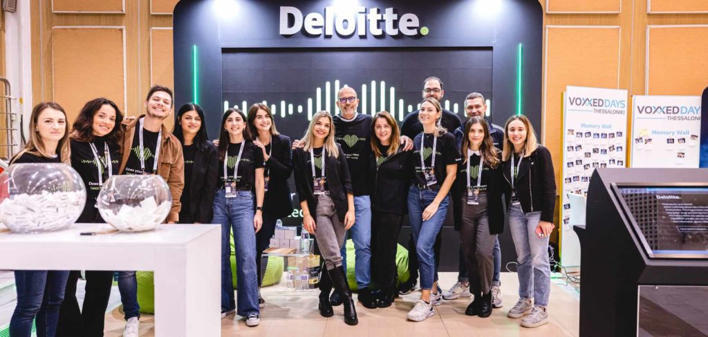 Η Deloitte Diamond Sponsor στο Voxxed Days Thessaloniki 2023