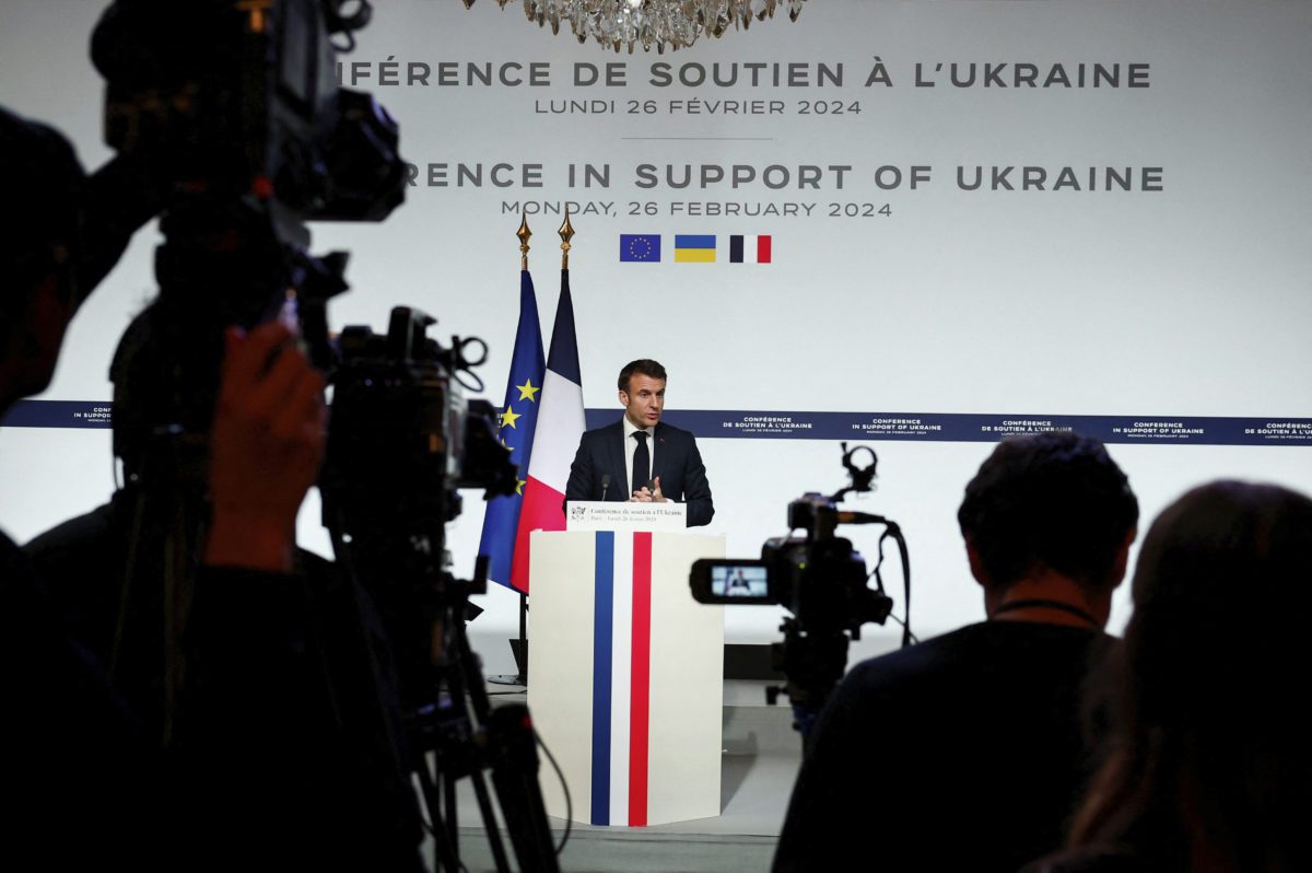 Macron: He left open the possibility of sending Western troops to Ukraine in the future
 – 2024-02-28 09:22:05