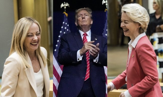 meloni trump leyen