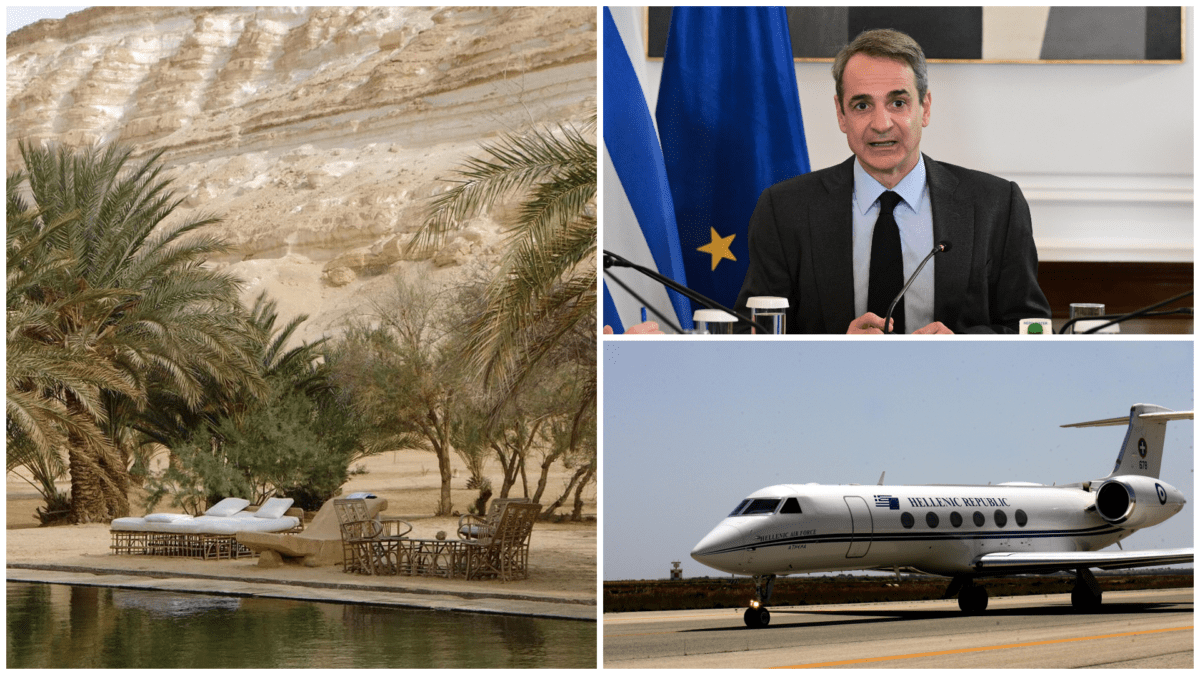 Mitsotakis in the Shiva Oasis with the Prime Minister’s plane under the guise of an official meeting in Cairo
 – 2024-03-17 10:09:50