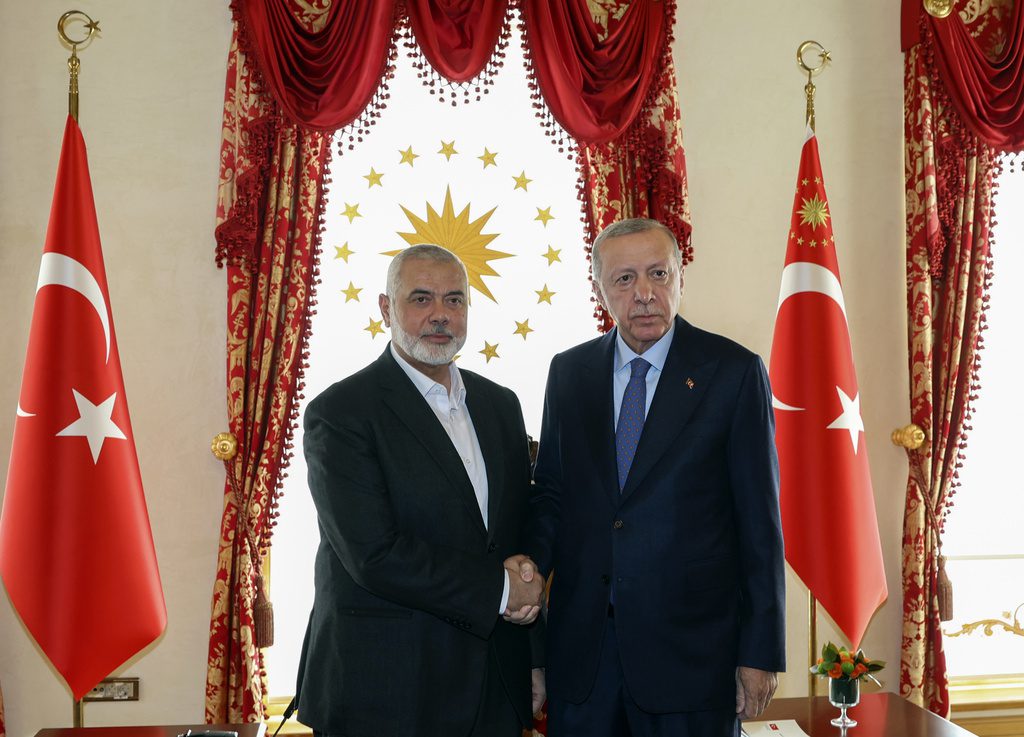 Ο Ερντογάν συναντήθηκε με Χανίγια: «Το Ισραήλ θα πληρώσει το τίμημα για τις καταπιέσεις στους Παλαιστίνιους»