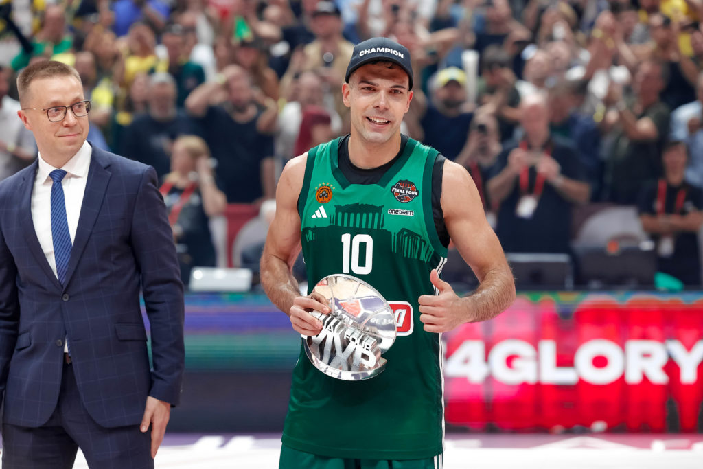 Euroleague: MVP του Final 4 ο Κώστας Σλούκας!