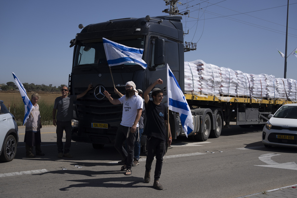Γάζα: Ακροδεξιοί Ισραηλινοί συνεχίζουν τα μπλόκα κατά της ανθρωπιστικής βοήθειας
