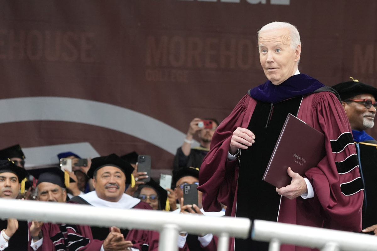 At Martin Luther King Jr. College, Biden: College students raised Palestinian flags, turned their backs on him (Video)
 – 2024-05-21 13:29:37