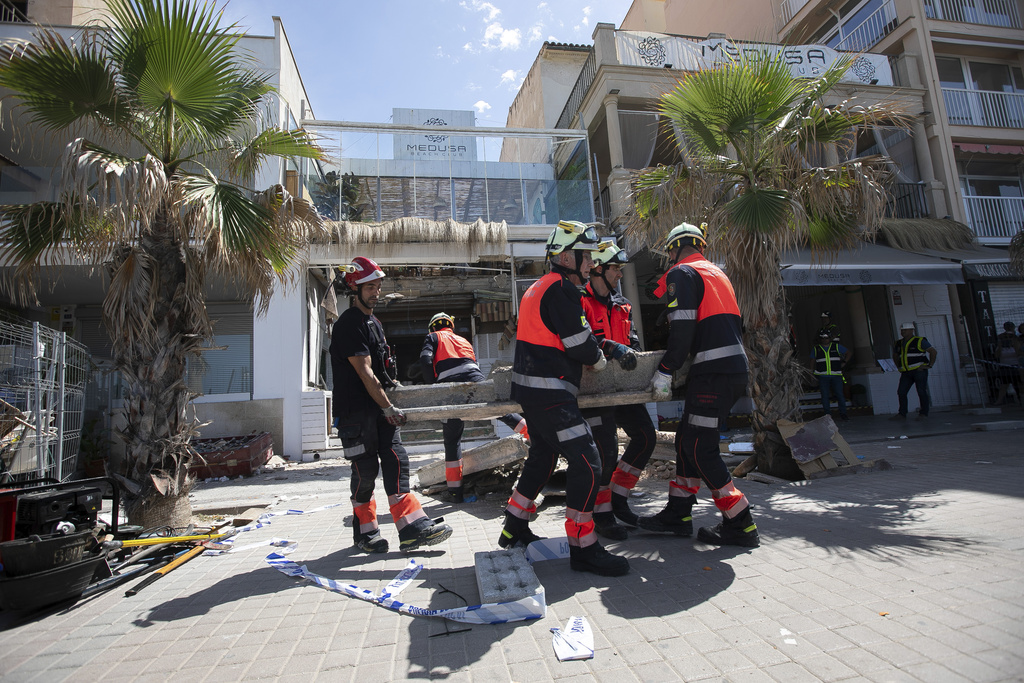 Πάλμα δε Μαγιόρκα: Χωρίς άδεια λειτουργίας η ταράτσα του κλαμπ που κατέρρευσε σκοτώνοντας 4 άτομα