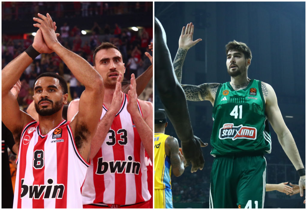 Euroleague: Μάχη στη Βαρκελώνη για τον Ολυμπιακό – Μαθαίνει αντίπαλο ο Παναθηναϊκός