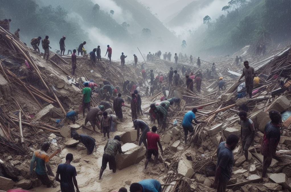 Παπούα Νέα Γουϊνέα: Βιβλική καταστροφή από φονική κατολίσθηση – Πάνω από 300 άνθρωποι θάφτηκαν στις λάσπες