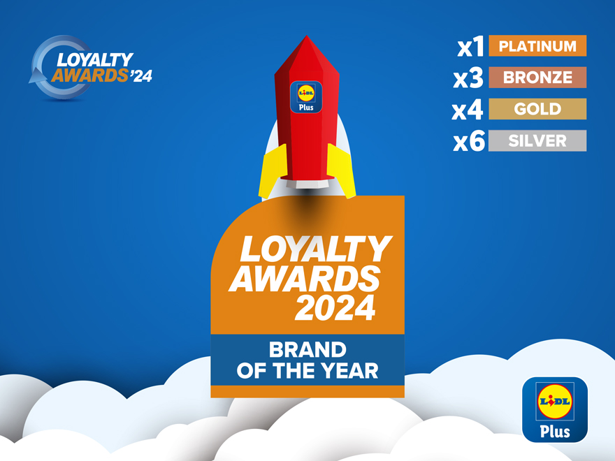 H Lidl Ελλάς «Loyalty Brand of the Year» στα Loyalty Awards 2024