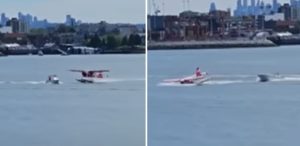 Καναδάς: Υδροπλάνο συγκρούστηκε με σκάφος – Κόβει την ανάσα το βίντεο-ντοκουμέντο (Video)