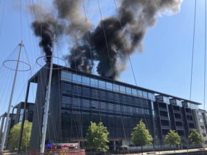 Δανία: Πυρκαγιά ξέσπασε στο υπουργείο Φορολογίας στην Κοπεγχάγη