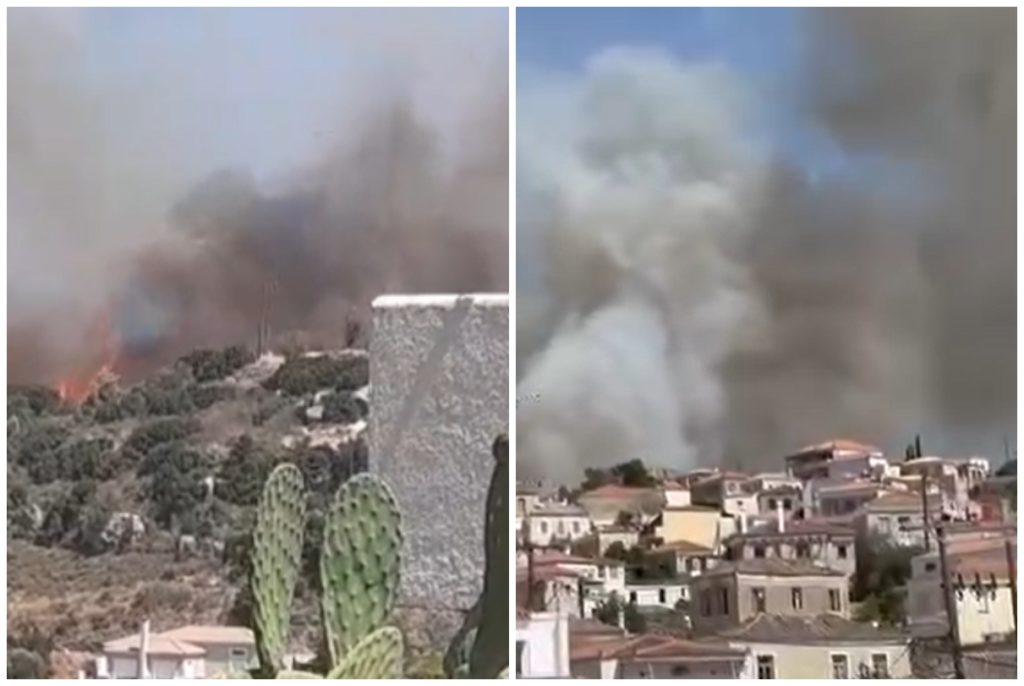 Πύρινος εφιάλτης: Καίγονται σπίτια στο Κρανίδι, δύο στο νοσοκομείο – Εκτός ελέγχου οι φωτιές σε Μεγαλόπολη και Αχαΐα (Videos)
