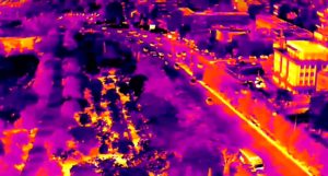 Εντυπωσιακές εικόνες: Ο καύσωνας στην Αθήνα μέσα από θερμική κάμερα (Video)