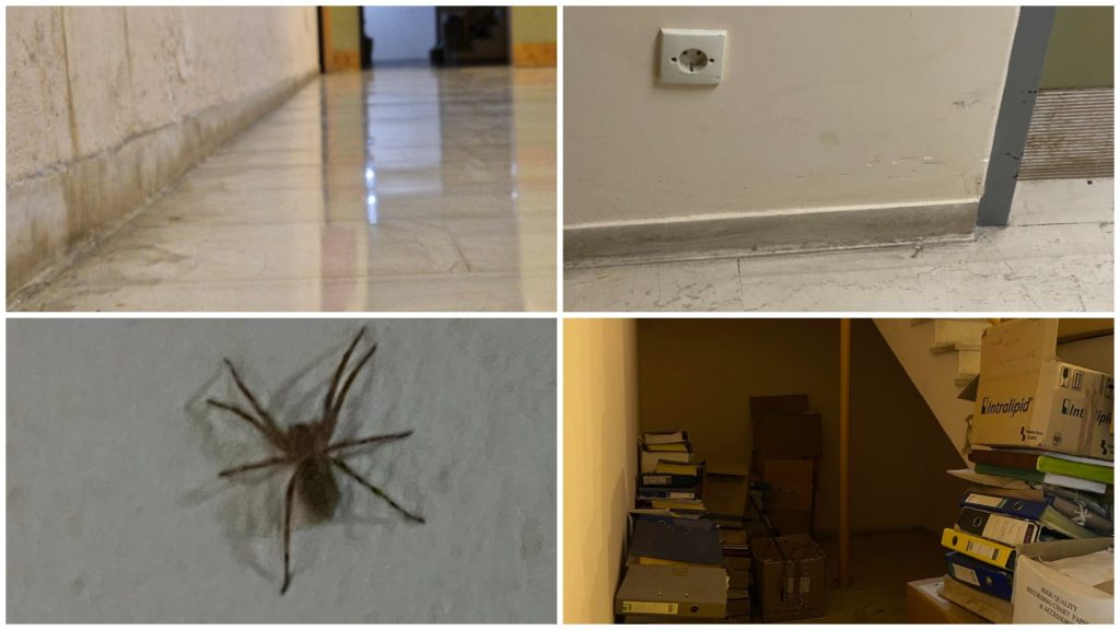 ΕΣΥ σε κατάρρευση: Κατσαρίδες, υγρασία, απαξίωση και εκμετάλλευση στο νοσοκομείο Άμφισσας (Photos)