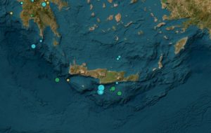 Νέος σεισμός στην Κρήτη &#8211; Νότια από τους Καλούς Λιμένες Ηρακλείου
