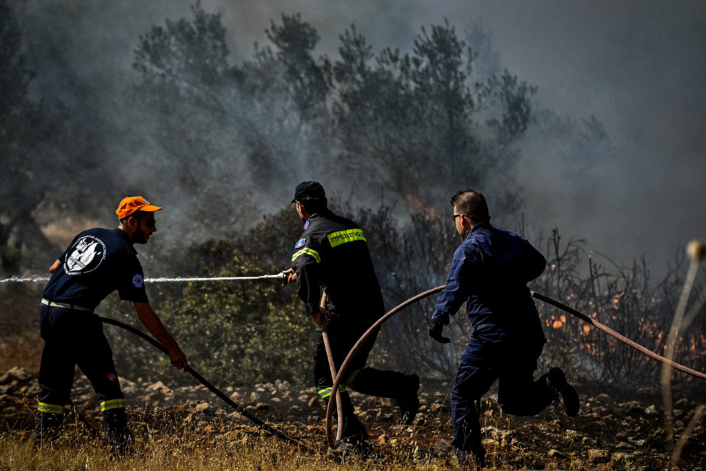 Φωτιά τώρα σε δασική έκταση στα Χανιά – Ήχησε το 112