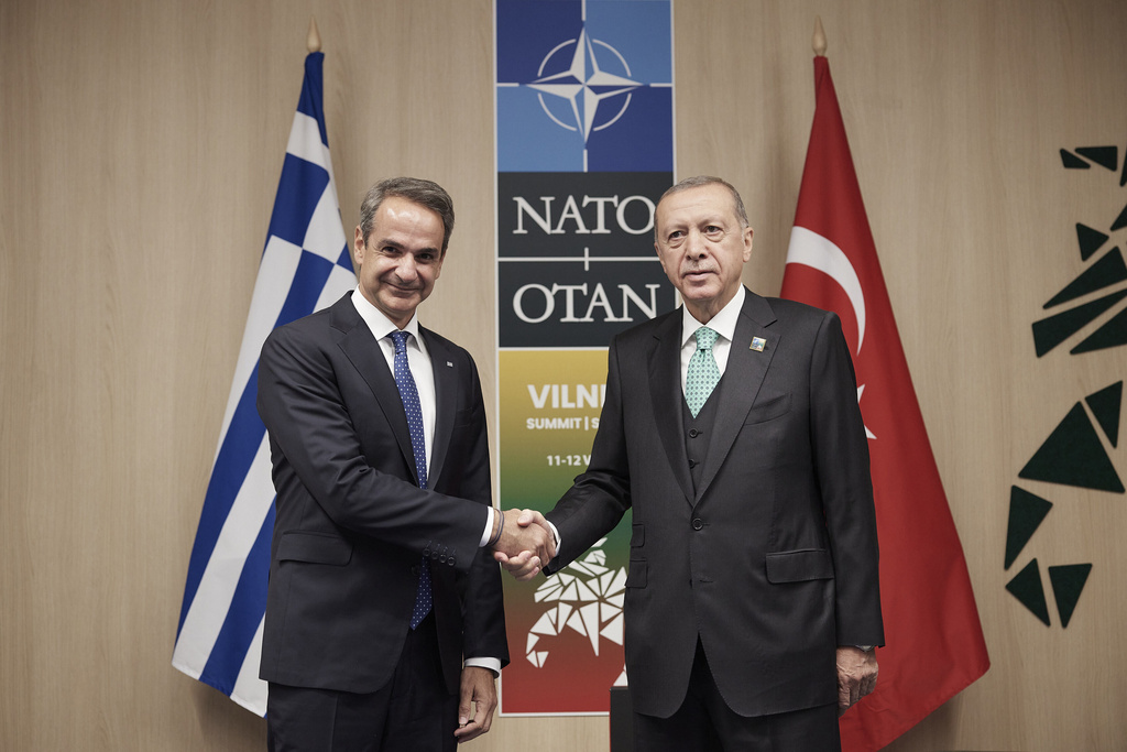 ΝΑΤΟ: Στη σκιά του Κυπριακού η συνάντηση Μητσοτάκη-Ερντογάν – Τι συζητήθηκε