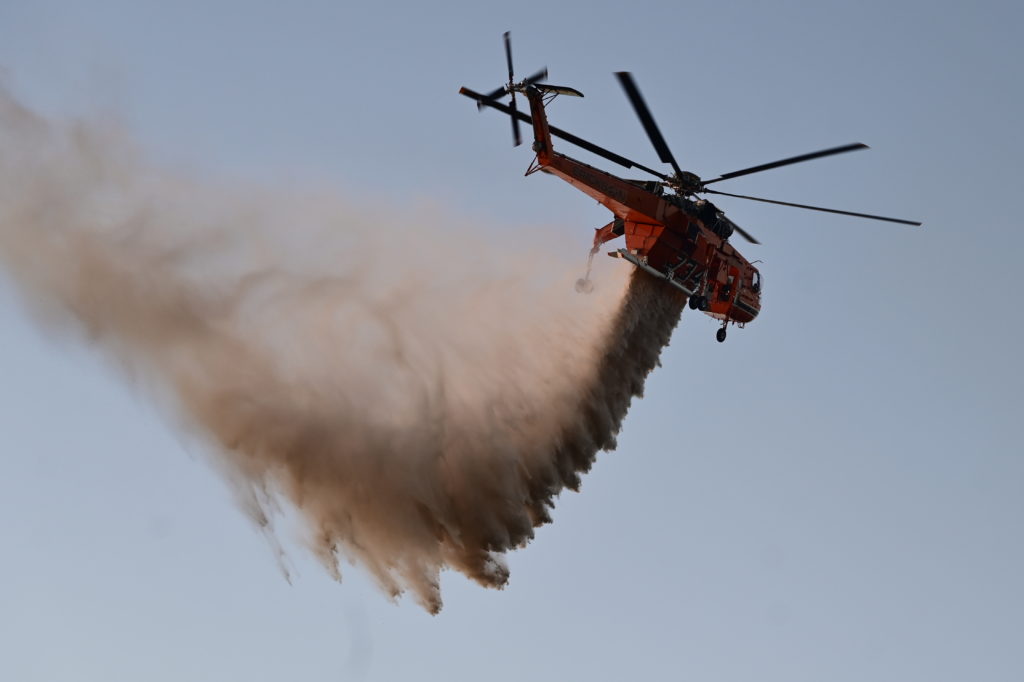 Φωτιά σε δασική έκταση στο Σουφλί Έβρου