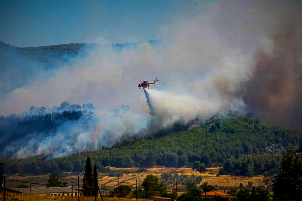 Σε υψηλό κίνδυνο για πυρκαγιά 15 περιοχές της χώρας το Σάββατο