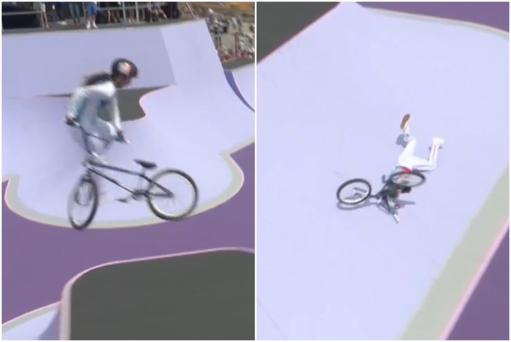 Απρόοπτο στο BMX Freestyle: Τρομακτική πτώση για την Πέρεζ – Αποχώρησε λόγω τραυματισμού (Video)