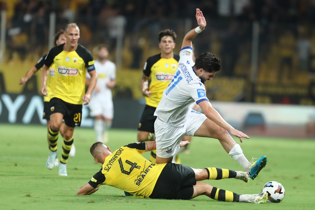 AEK – Lamia 1-1, super gela for Dikefalos
 – 2024-08-25 03:39:59