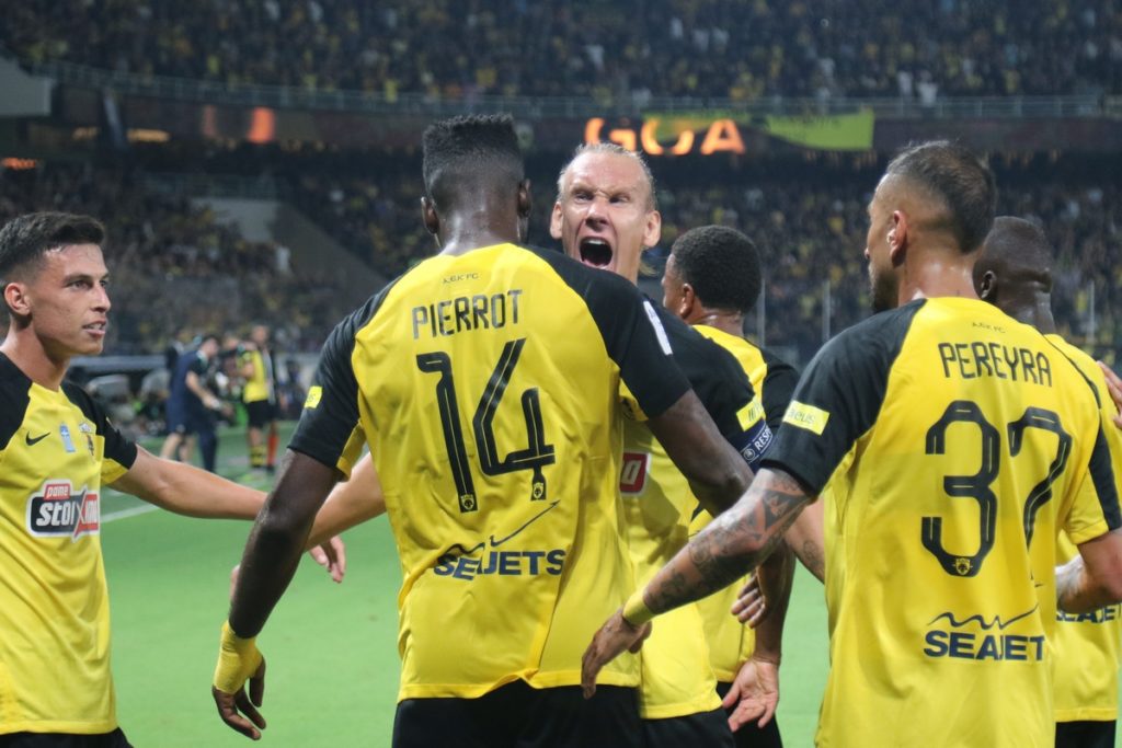 AEK – Παναθηναϊκός 2-0: Η Ενωση με πρωταγωνιστή τον Πιερό «σκότωσε» τους πράσινους και ανέβηκε στην κορυφή