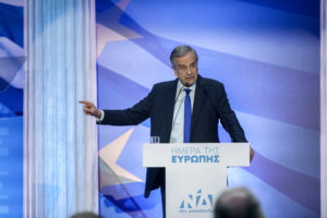 Νέες αιχμές Σαμαρά: «Μακριά από καταστροφικές λύσεις σε Κύπρο και Αιγαίο όπως αυτές που ακούγεται ότι μαγειρεύονται»