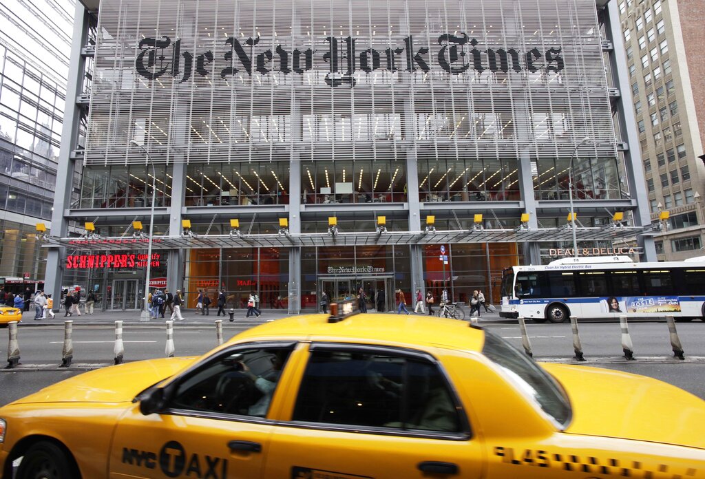 ΗΠΑ: Οι New York Times κατηγορούν εταιρεία τεχνητής νοημοσύνης ότι κλέβει το περιεχόμενο τους